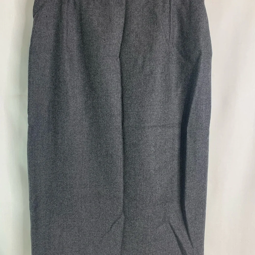 VINTAGE Valentino Miss V 100% Wool Pencil Skirt Lined Sz 48/14 (US Lg/12) R0 - Picture 2 of 6